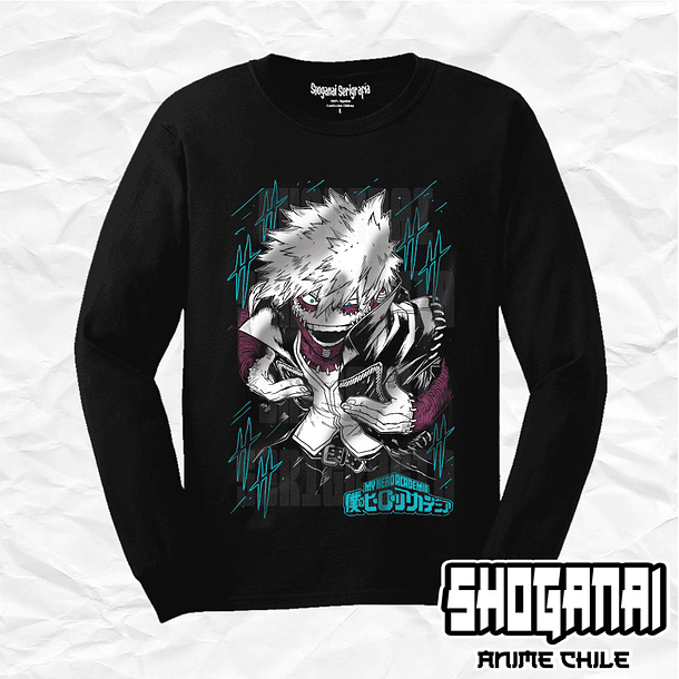 BNH19 Dabi / Toya Todoroki - Boku No Hero / Polera manga larga 1