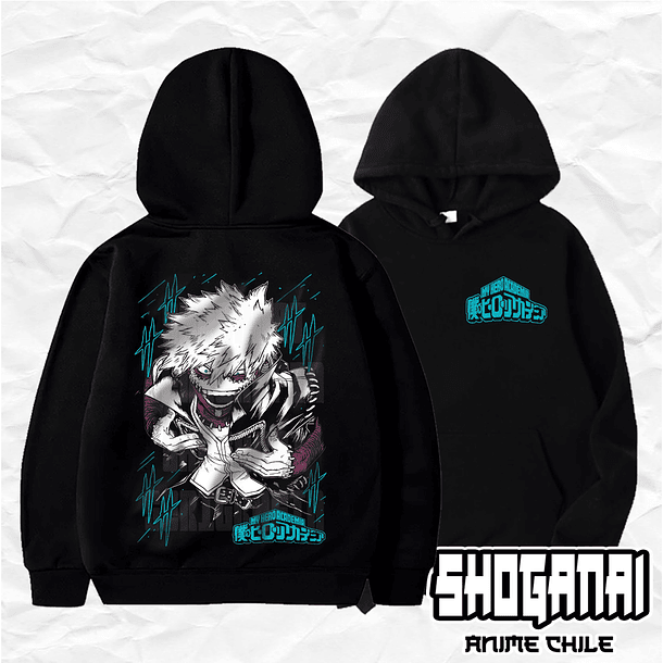 BNH19 Dabi / Toya Todoroki - Boku No Hero / Hoddie - Poleron Canguro 1