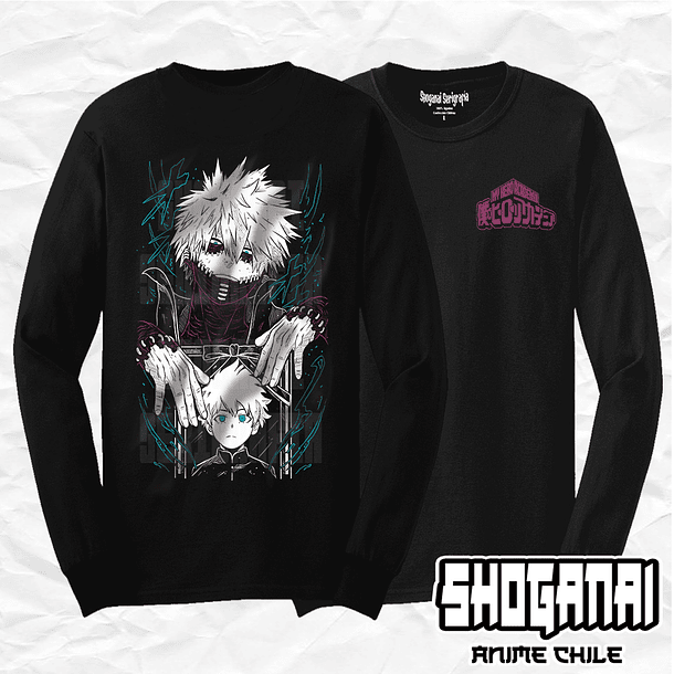 BNH20 Dabi / Toya Todoroki - Boku No Hero / Polera manga larga 1