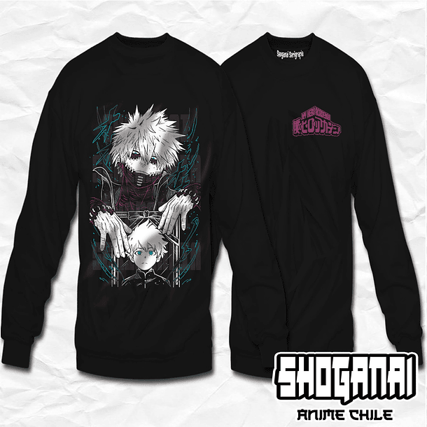 BNH20 Dabi / Toya Todoroki - Boku No Hero / Crewneck - Poleron Polo 1