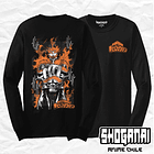BNH21 Endeavor / Enji Todoroki - Boku No Hero / Polera manga larga 1