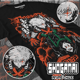 BNH25 Dynamight - Katsuki Bakugo - Boku No Hero / Polera manga corta