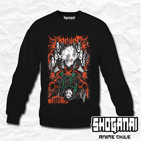 BNH25 Dynamight - Katsuki Bakugo - Boku No Hero / Crewneck - Poleron Polo