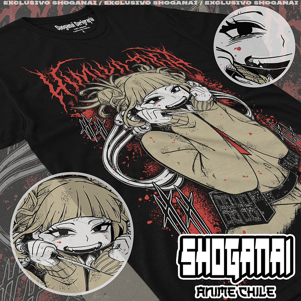BNH26 Himiko Toga - Boku No Hero / Polera manga corta 1