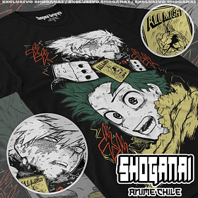 BNH28 Deku y Bakugo - Boku No Hero / Polera manga corta