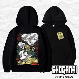 BNH28 Deku y Bakugo - Boku No Hero / Hoddie - Poleron Canguro