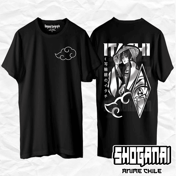 NAR01 Itachi Uchiha - Naruto / Polera manga corta 1