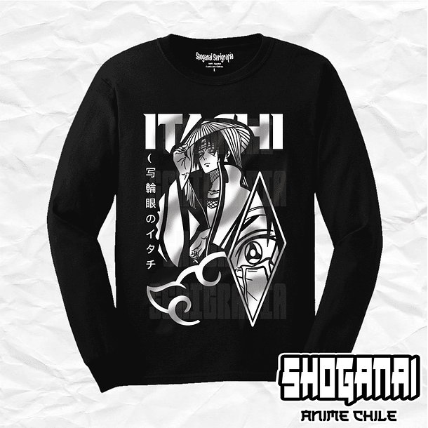 NAR01 Itachi Uchiha - Naruto / Polera manga larga 1