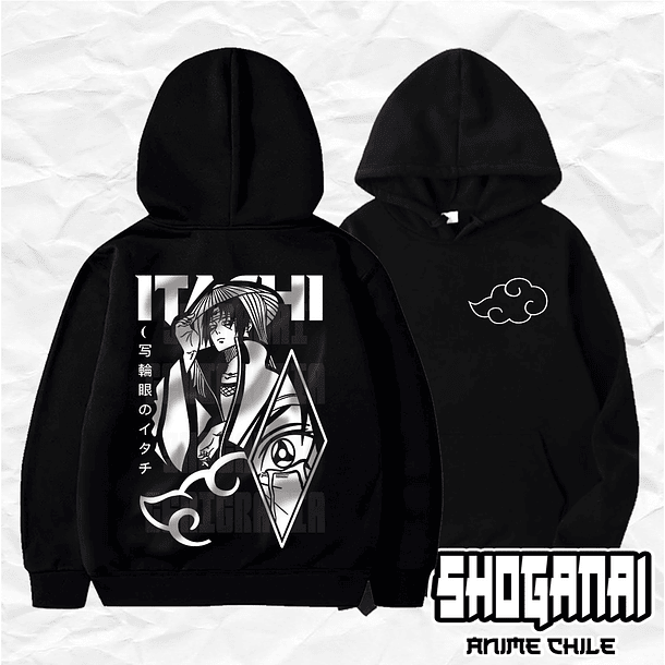 NAR01 Itachi Uchiha - Naruto / Hoddie - Poleron Canguro 1