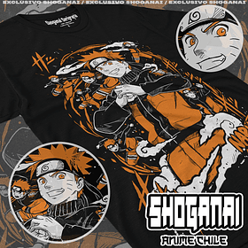 NAR02 Naruto Uzumaki - Naruto / Polera manga corta