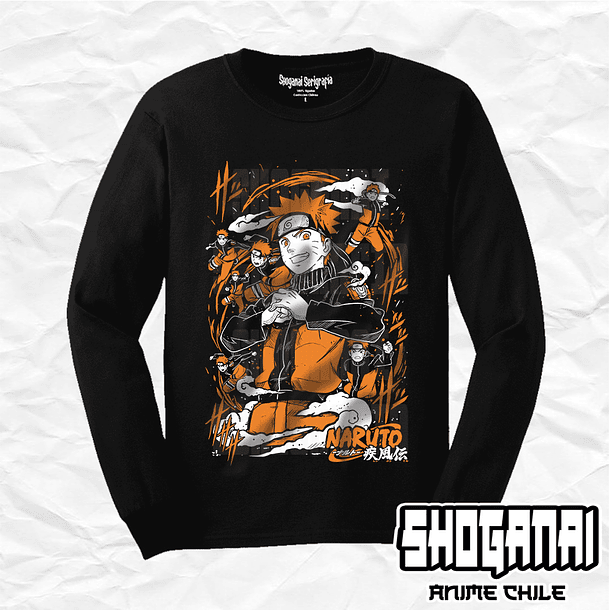 NAR02 Naruto Uzumaki - Naruto / Polera manga larga 1