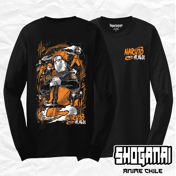 NAR02 Naruto Uzumaki - Naruto / Polera manga larga 1