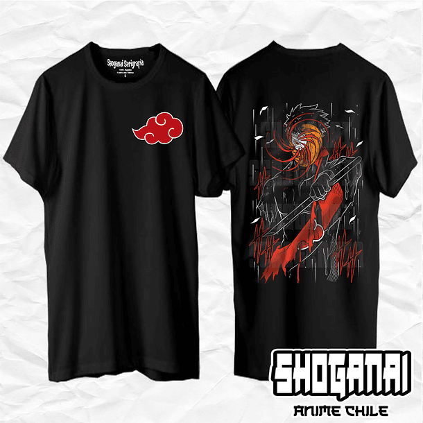 NAR07 Obito Uchiha - Naruto / Polera manga corta 1