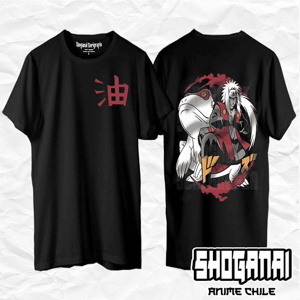 NAR08 Jiraiya - Naruto / Polera manga corta 1
