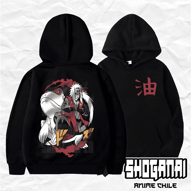 NAR08 Jiraiya - Naruto / Hoddie - Poleron Canguro 1