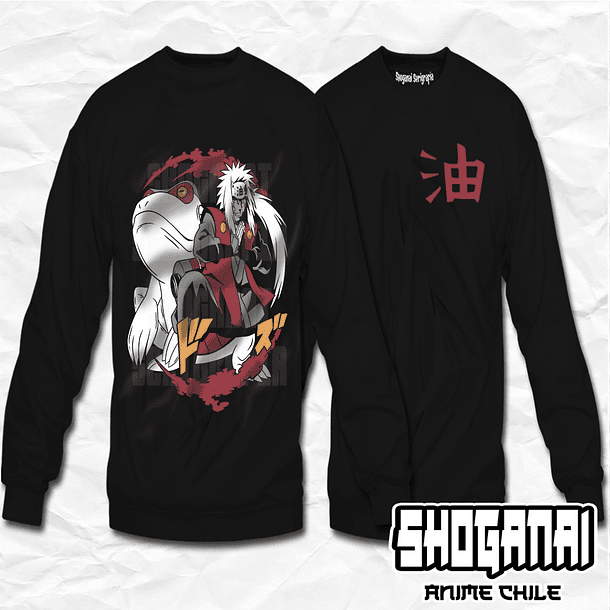 NAR08 Jiraiya - Naruto / Crewneck - Poleron Polo 1