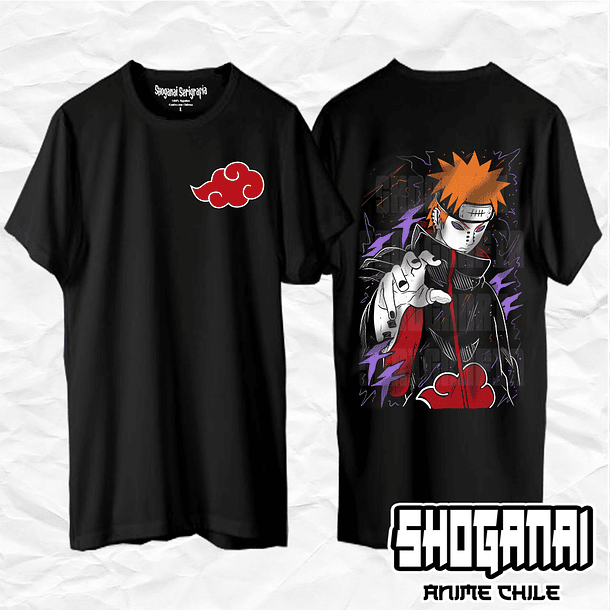 NAR09 Pain - Naruto / Polera manga corta 1
