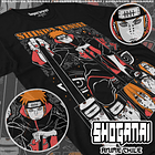 NAR10 OP2 Pain Shinra Tensei - Naruto / Polera manga corta 1