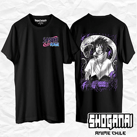 NAR11 Sasuke Uchiha - Naruto / Polera manga corta