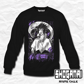 NAR11 Sasuke Uchiha - Naruto / Crewneck - Poleron Polo