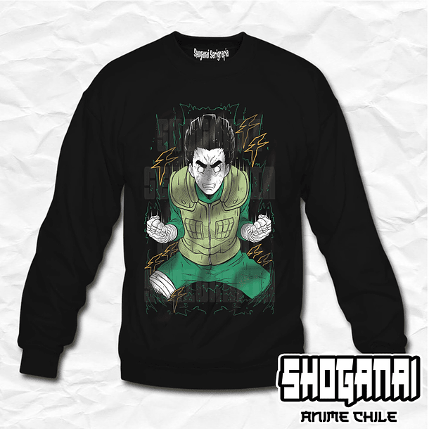 NAR13 Rock Lee - Naruto / Crewneck - Poleron Polo 1