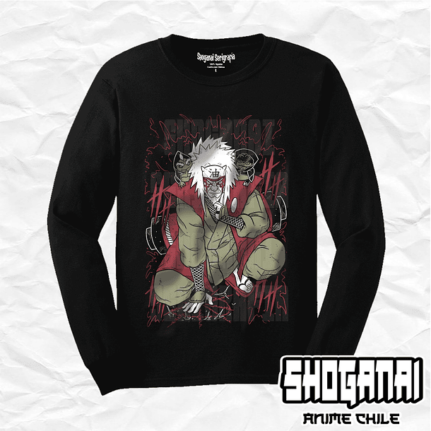 NAR14 Jiraiya - Naruto / Polera manga larga 1