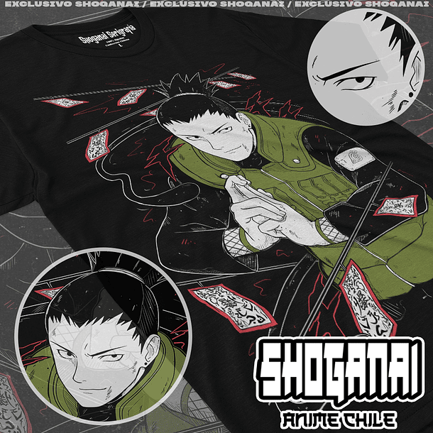 NAR15 Shikamaru Nara - Naruto / Polera manga corta 1