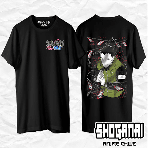 NAR15 Shikamaru Nara - Naruto / Polera manga corta 1