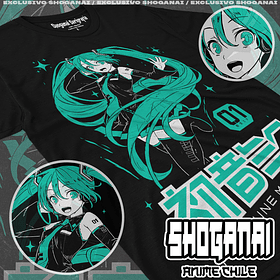 HM01 Hatsune Miku - Hatsune Miku / Polera manga corta