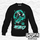 HM01 Hatsune Miku - Hatsune Miku / Crewneck - Poleron Polo 1
