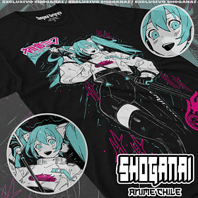 HM02 Hatsune Miku Racing - Hatsune Miku / Polera manga corta