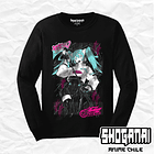 HM02 Hatsune Miku Racing - Hatsune Miku / Polera manga larga 1