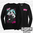 HM02 Hatsune Miku Racing - Hatsune Miku / Polera manga larga 1