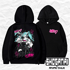 HM02 Hatsune Miku Racing - Hatsune Miku / Hoddie - Poleron Canguro 1