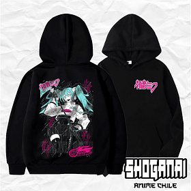 HM02 Hatsune Miku Racing - Hatsune Miku / Hoddie - Poleron Canguro