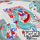 HM03 Hatsune Miku Fiestas Patrias 18SEPT - Hatsune Miku / Polera manga corta 1