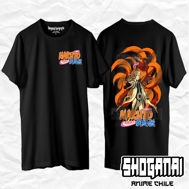 NAR16 Naruto Uzumaki - Naruto / Polera manga corta 1