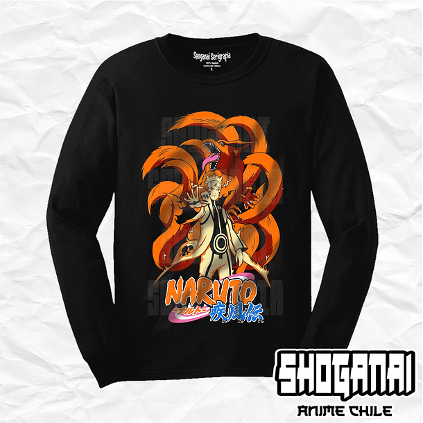 NAR16 Naruto Uzumaki - Naruto / Polera manga larga 1