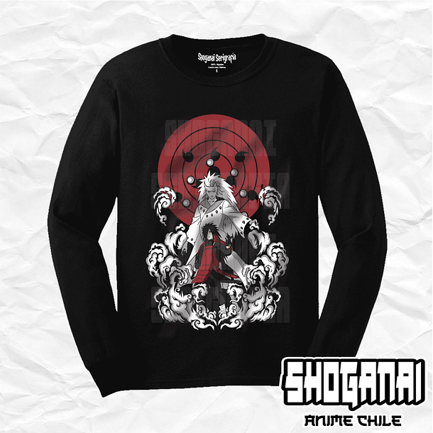 NAR17 Madara Uchiha - Naruto / Polera manga larga 1