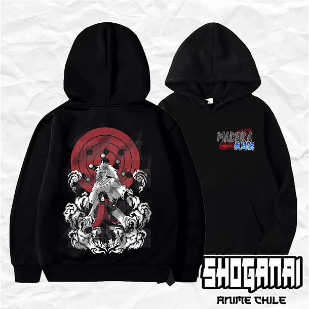 NAR17 Madara Uchiha - Naruto / Hoddie - Poleron Canguro 1