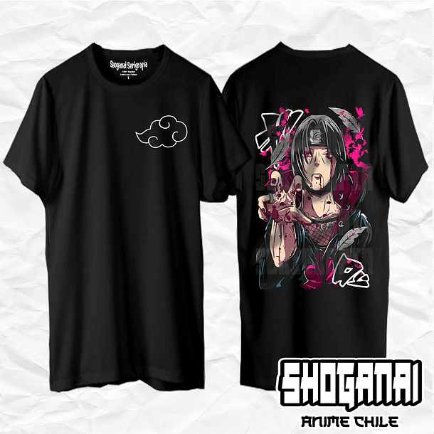 NAR18 Itachi Uchiha - Naruto / Polera manga corta 1