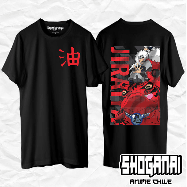 NAR20 Jiraiya - Naruto / Polera manga corta 1
