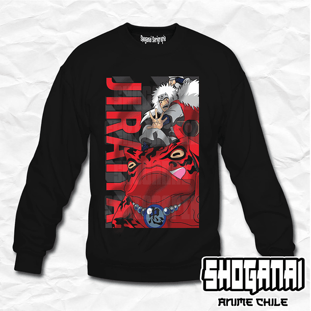 NAR20 Jiraiya - Naruto / Crewneck - Poleron Polo 1