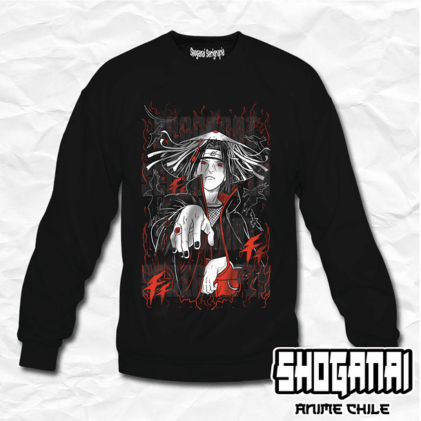 NAR22 Itachi Uchiha - Naruto / Crewneck - Poleron Polo 1