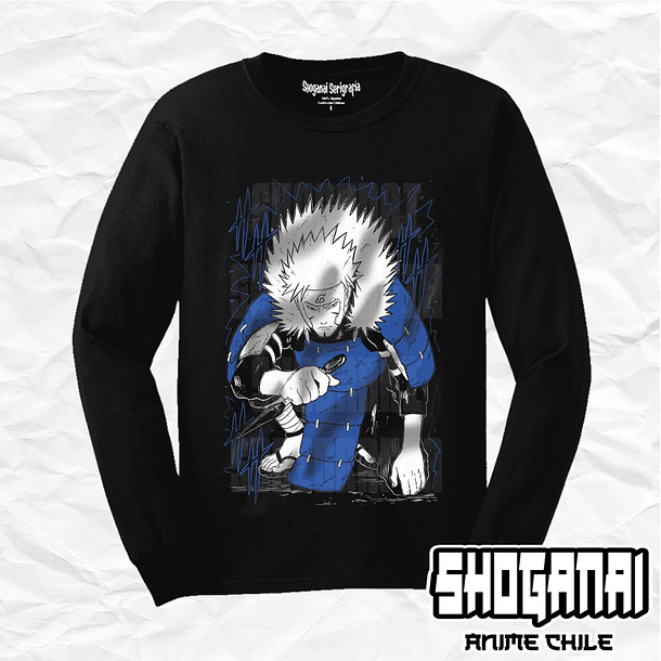 NAR23 Tobirama Senju - Naruto / Polera manga larga 1