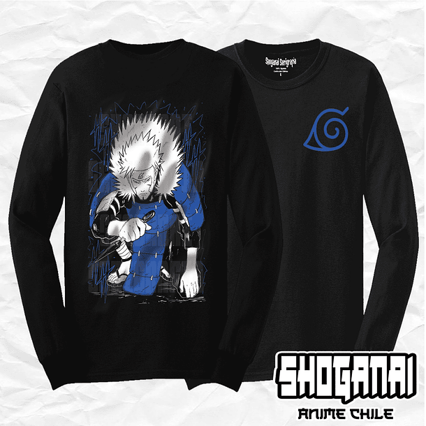 NAR23 Tobirama Senju - Naruto / Polera manga larga 1