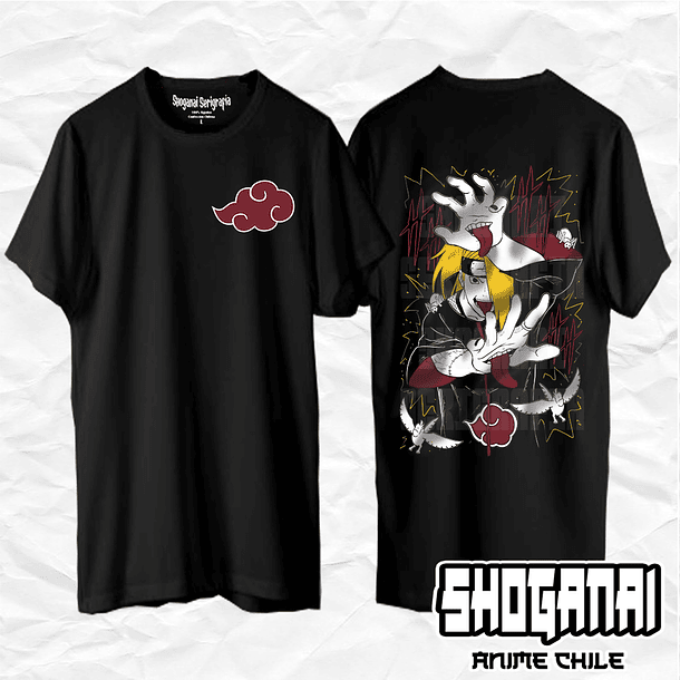NAR24 Deidara - Naruto / Polera manga corta 1