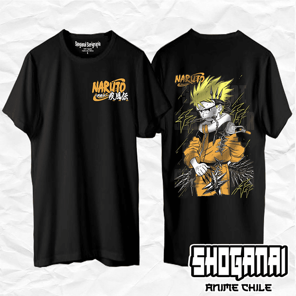 NAR25 Naruto Uzumaki - Naruto / Polera manga corta 1