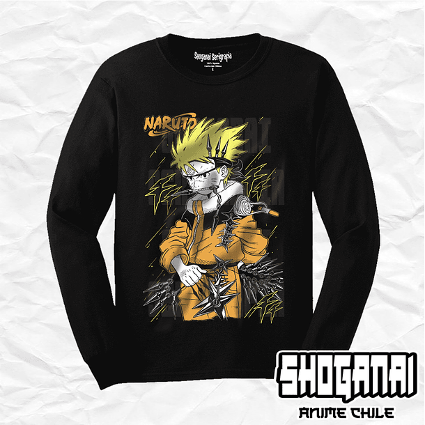 NAR25 Naruto Uzumaki - Naruto / Polera manga larga 1