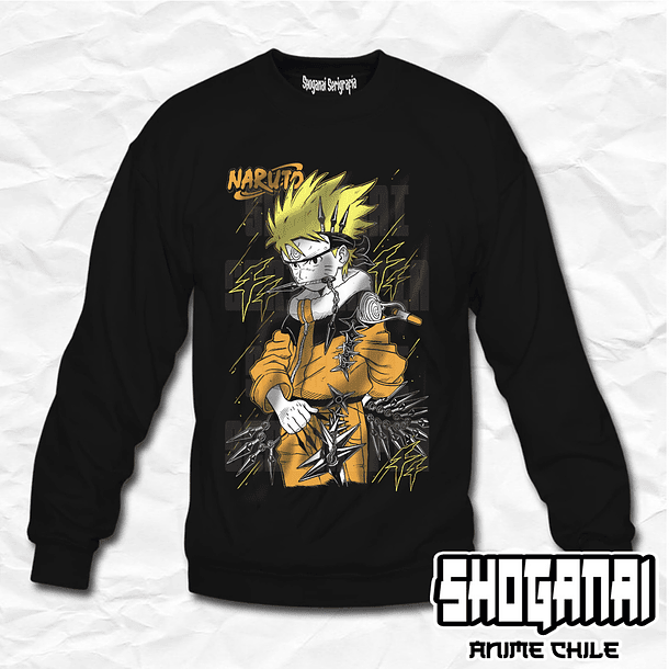 NAR25 Naruto Uzumaki - Naruto / Crewneck - Poleron Polo 1